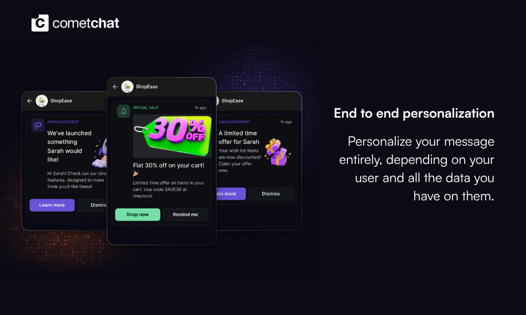 CometChat Campaigns screenshot 5