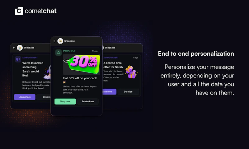 CometChat Campaigns screenshot 6