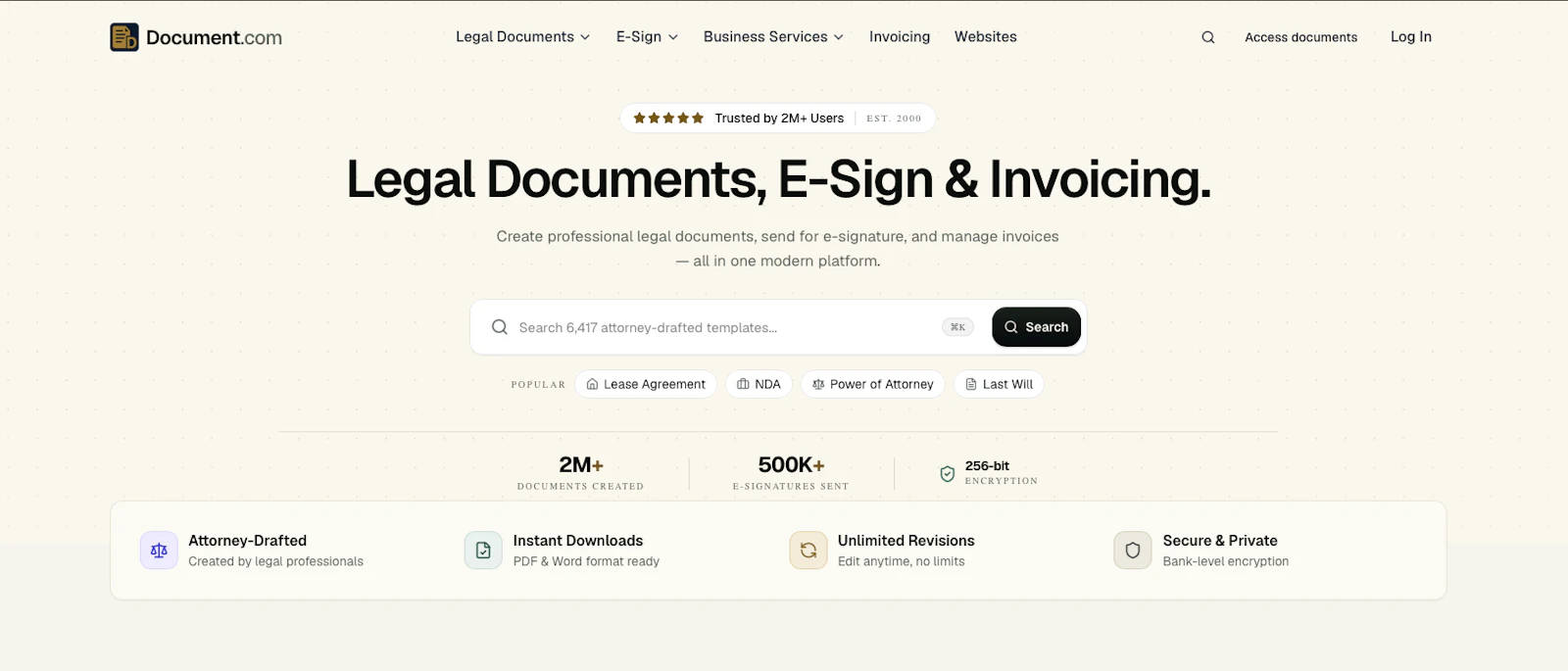 Document.com screenshot 1