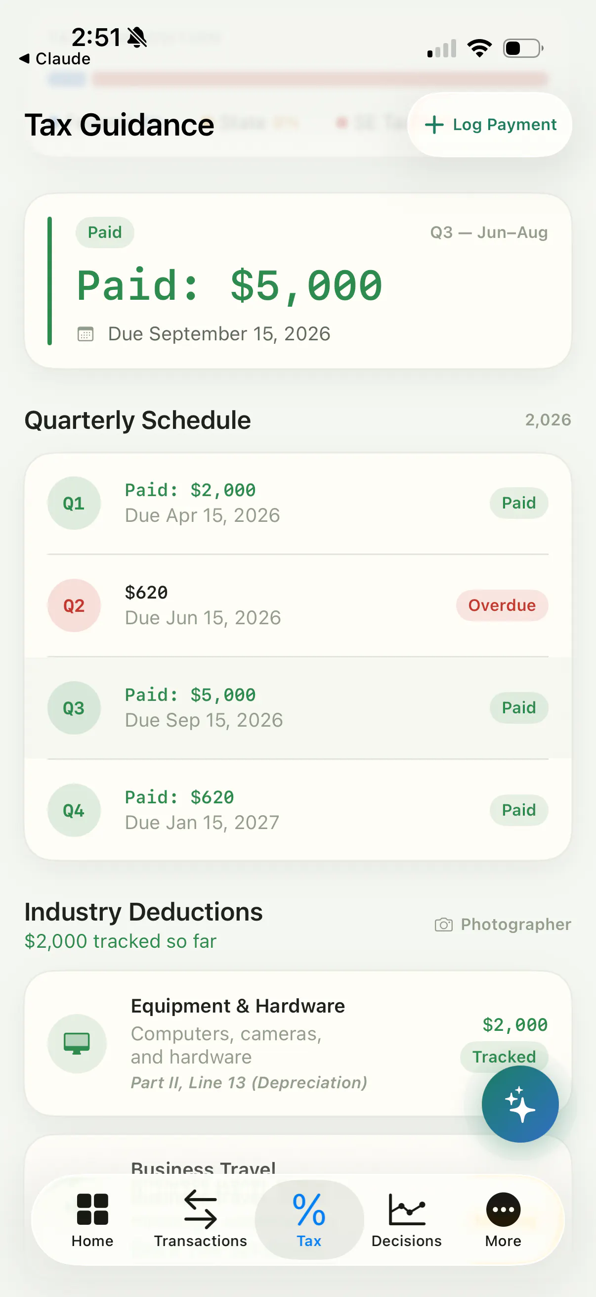 Meridian — Tax & Financial Intelligence gallery image