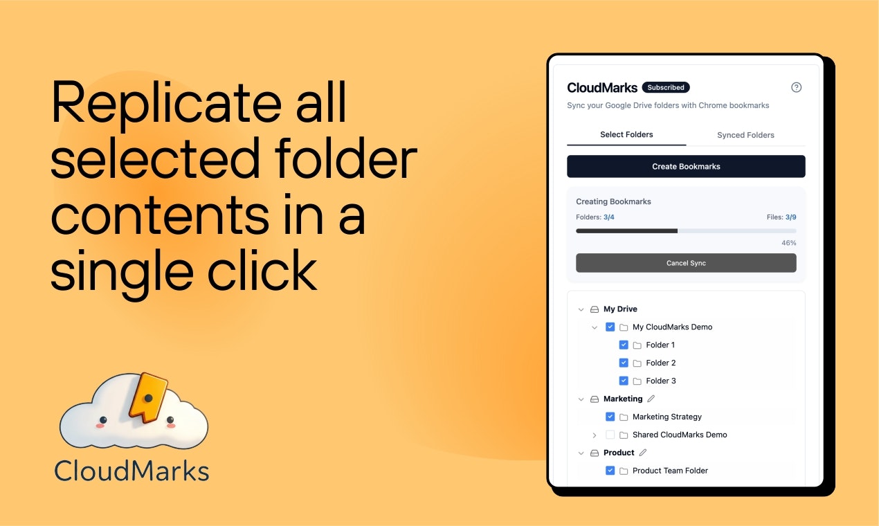 CloudMarks Interface – 03