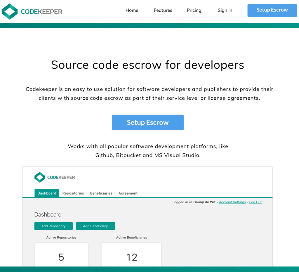 Codekeeper 2.0 gallery image