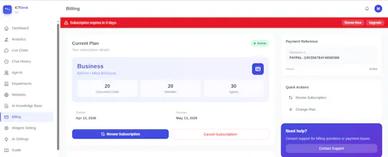 ICTDesk — Open Source Live Support gallery image