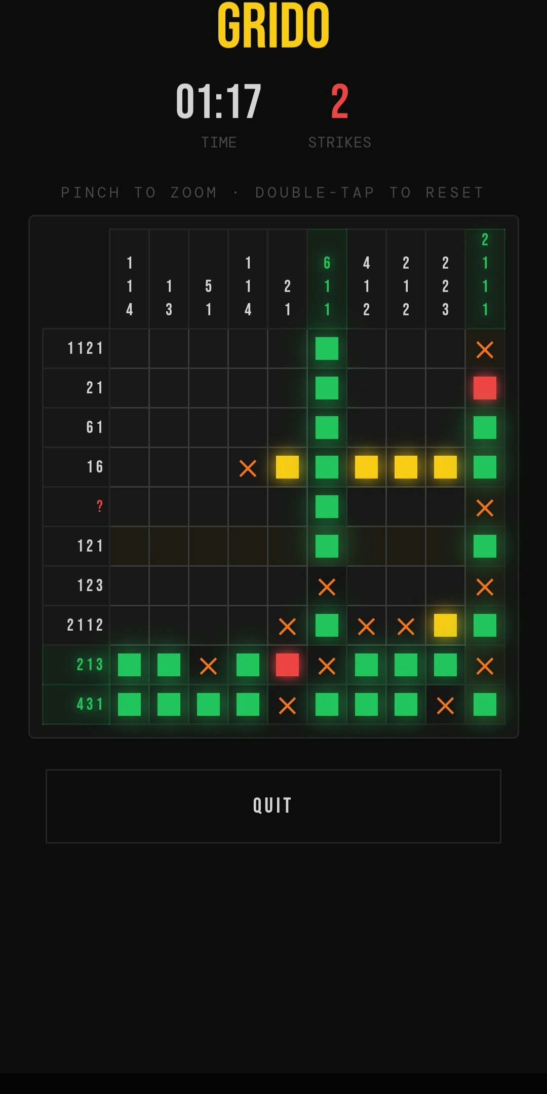 GRIDO : Daily Logic Puzzle gallery image