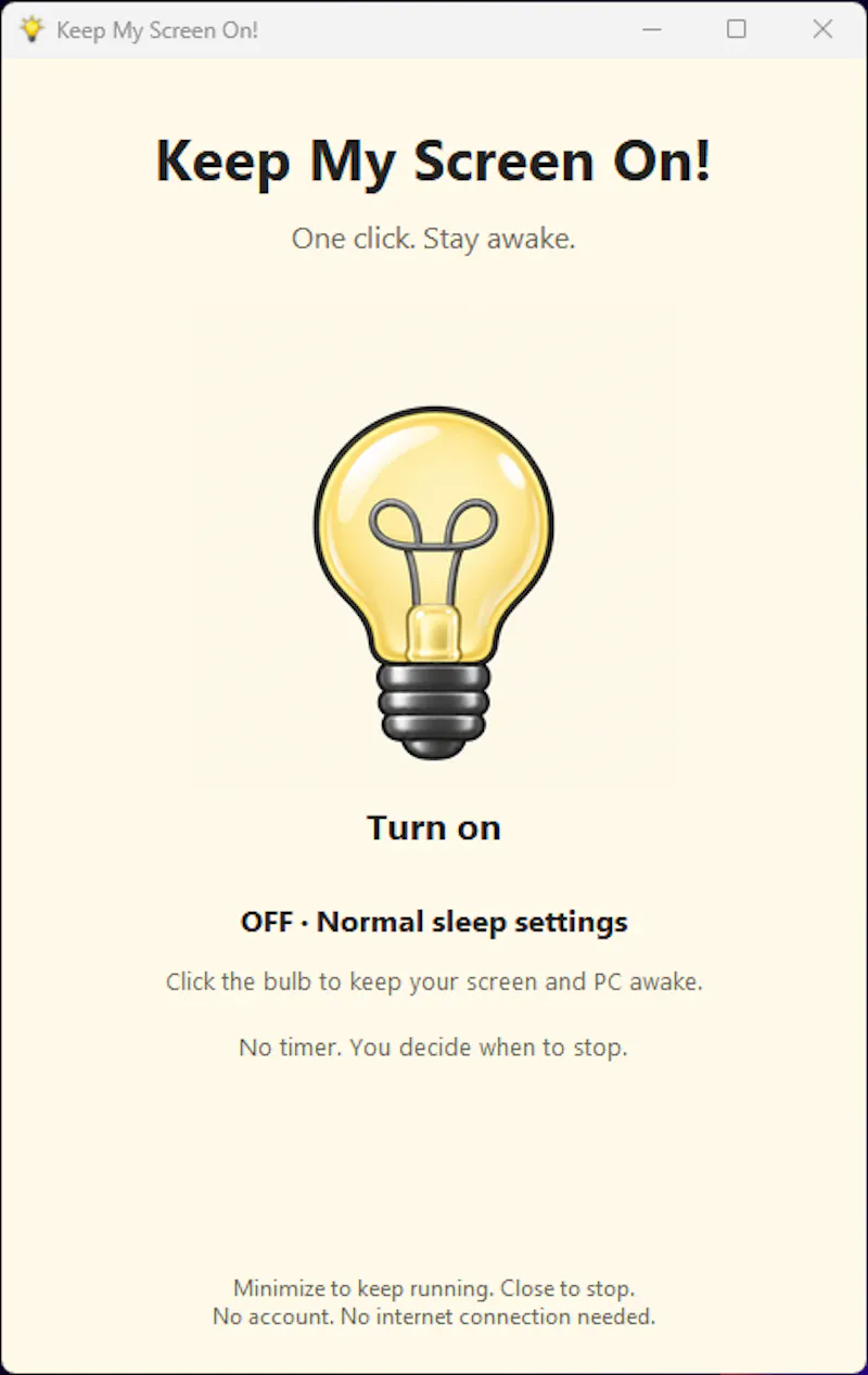 Keep My Screen On! screenshot 3