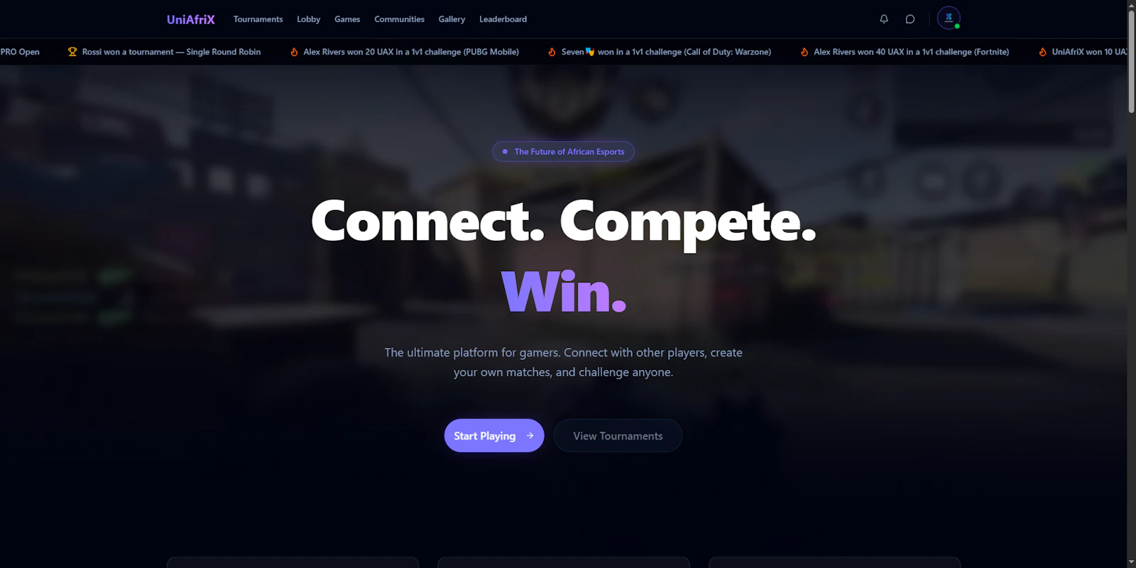 UniAfriX screenshot 1