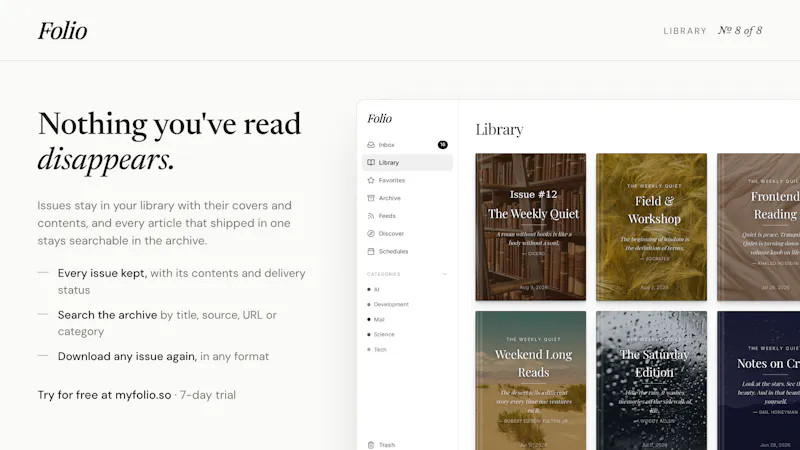 Folio screenshot 10
