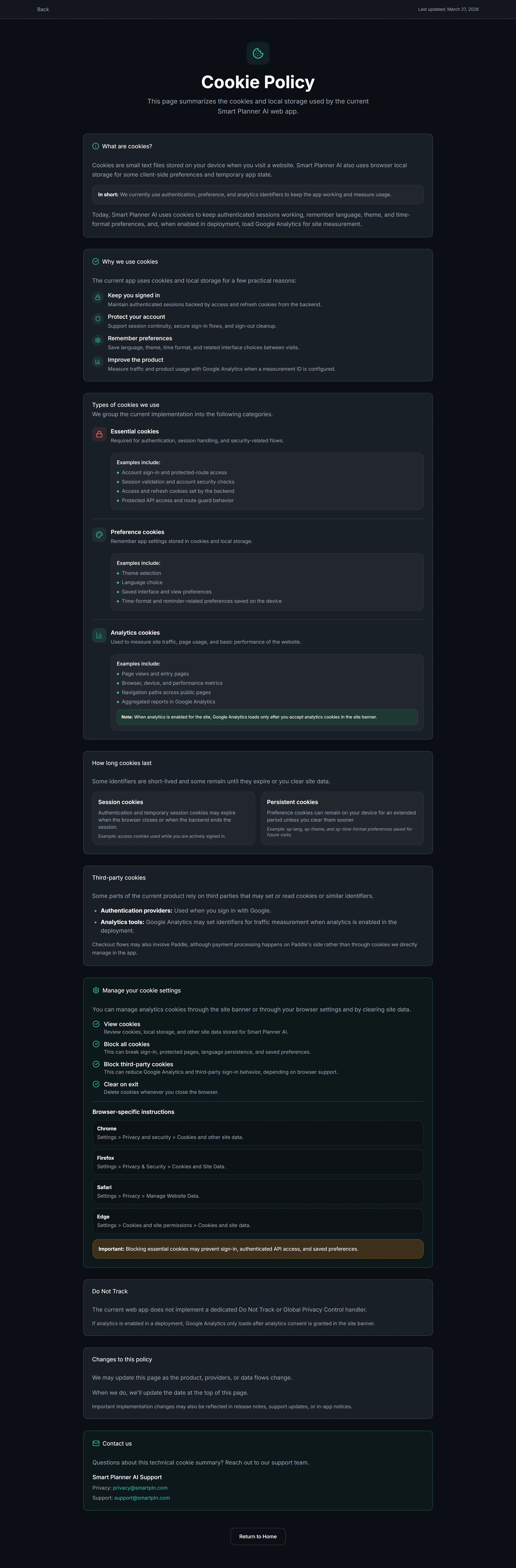 Smart Planner AI gallery image