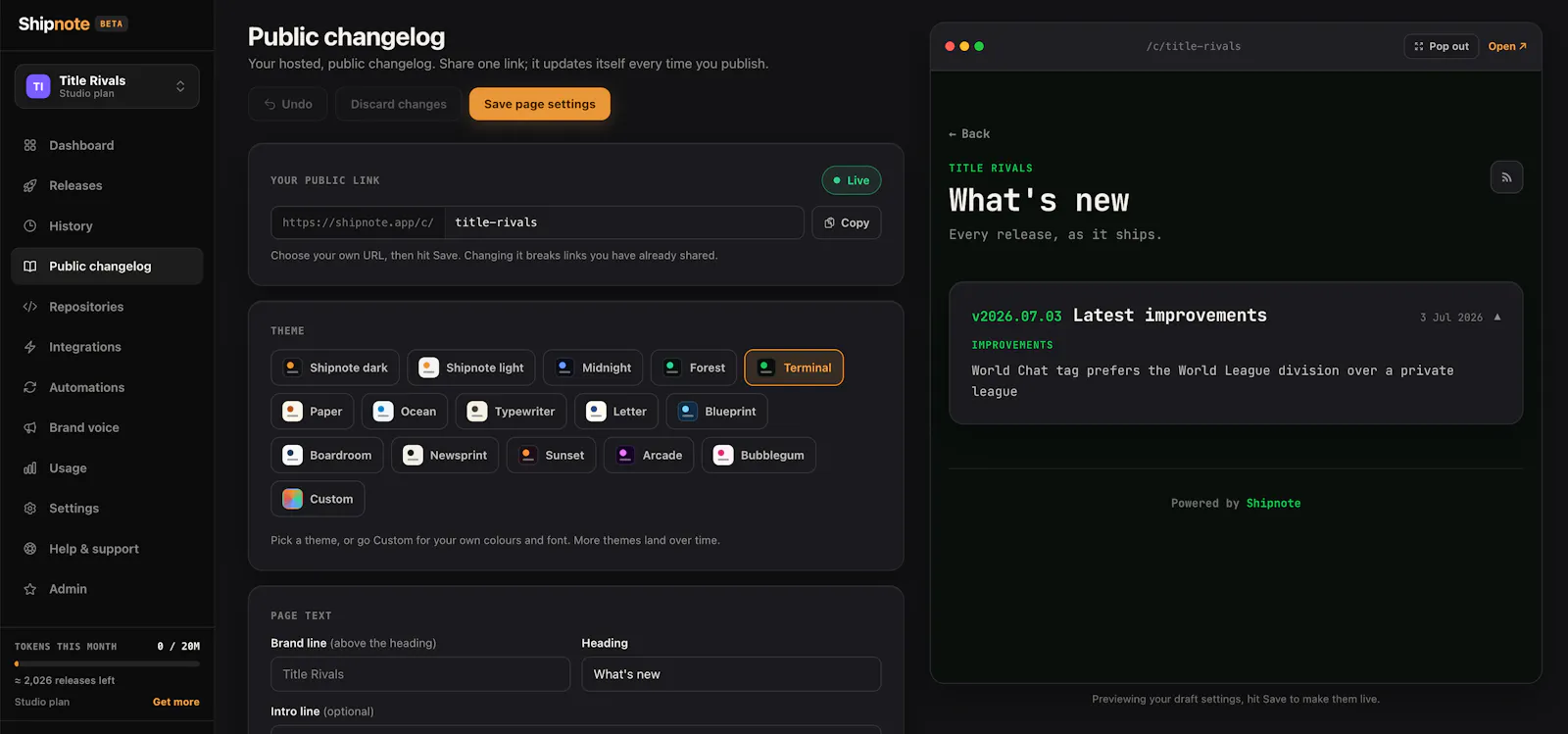 Shipnote screenshot 4