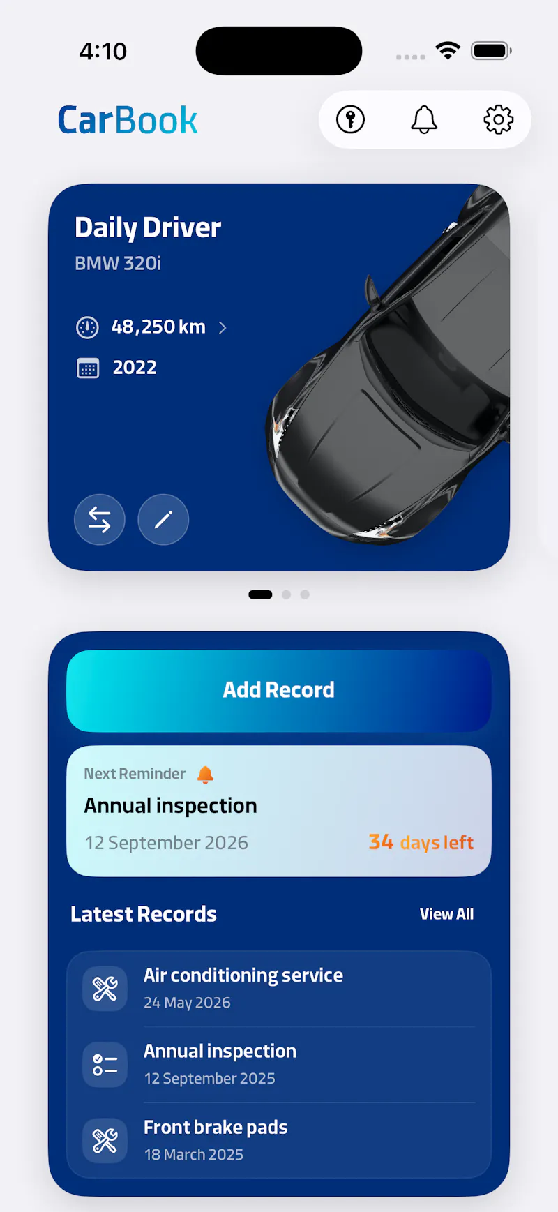 Carbook screenshot 1