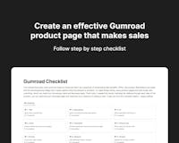 Gumroad Checklist media 2