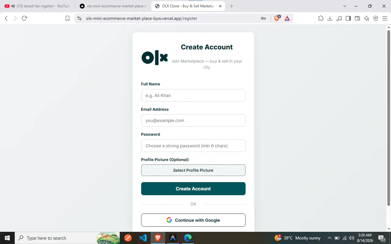 OLX Clone gallery image