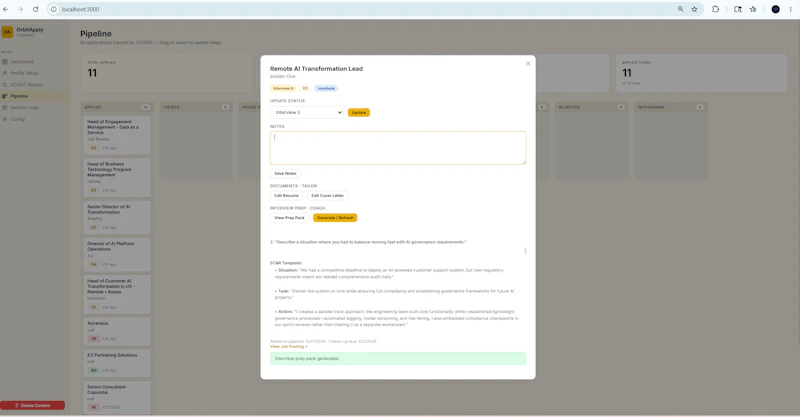 Orbitapply screenshot 4