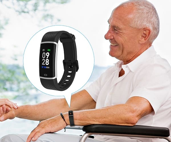 Bluetooth Wristband for Health Solution