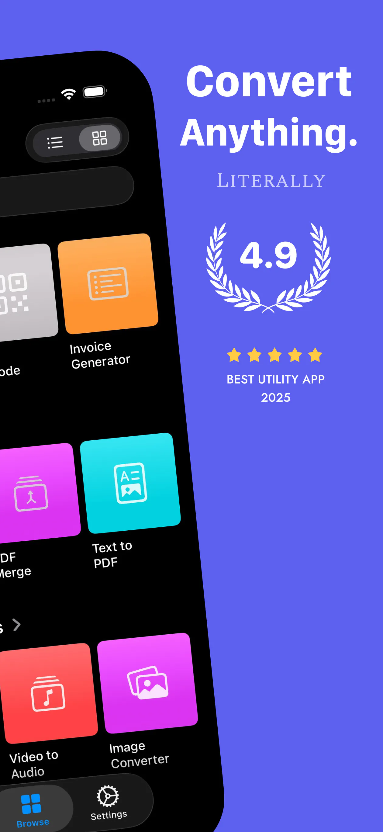 UniConvert: All-in-One Offline Converter のプロダクトバナー