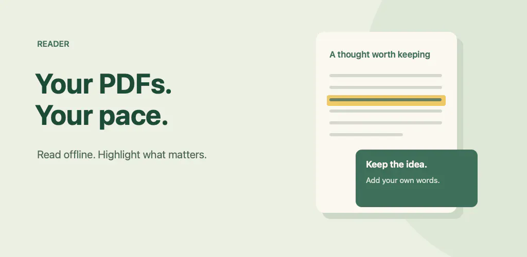 Reader — PDF & Notes gallery image