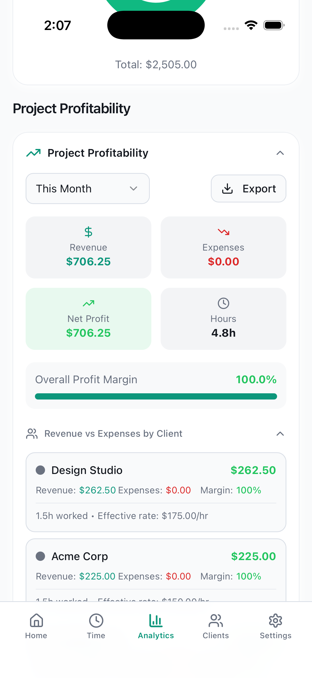 EarnSignal - Screenshot 5 showing product features and functionality
