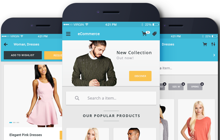 opencart ios android app.