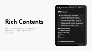 Notion Template for AI Engineers gallery image