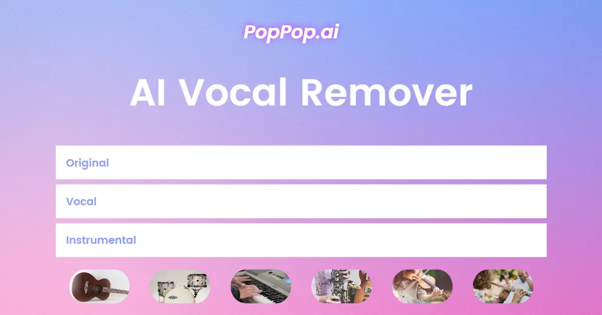 PopPop AI Vocal Remover