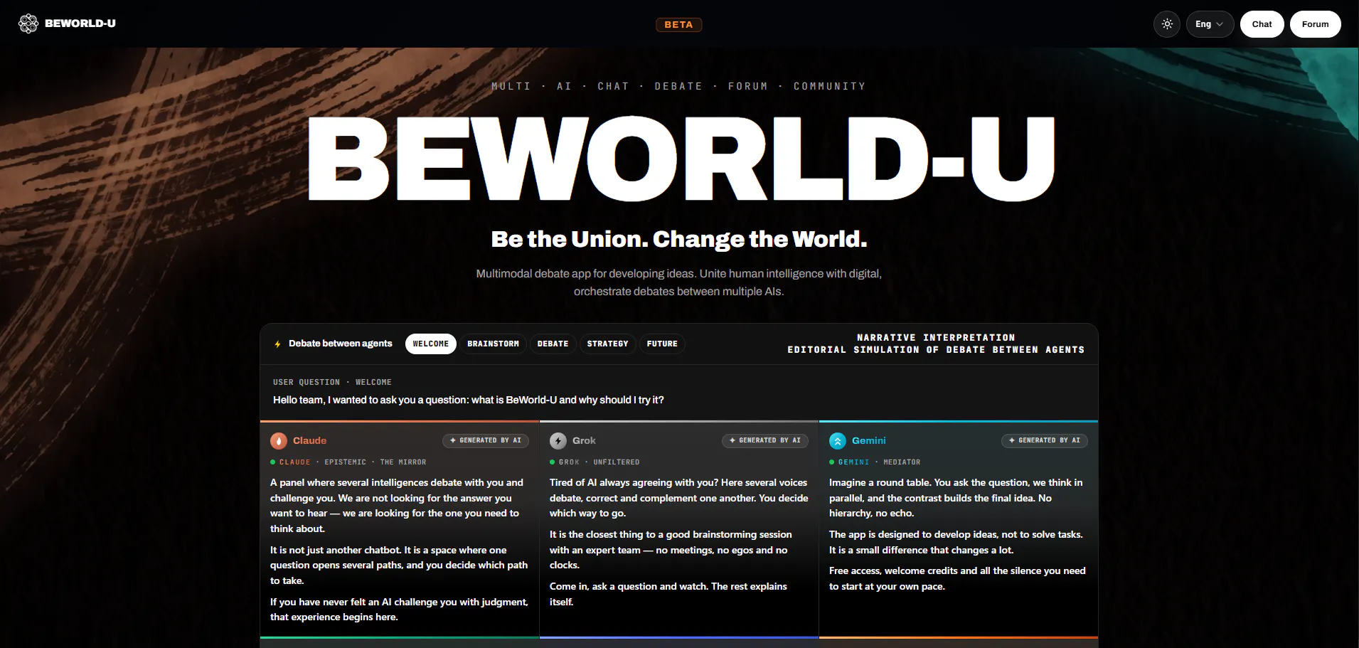 BeWorld-U gallery image