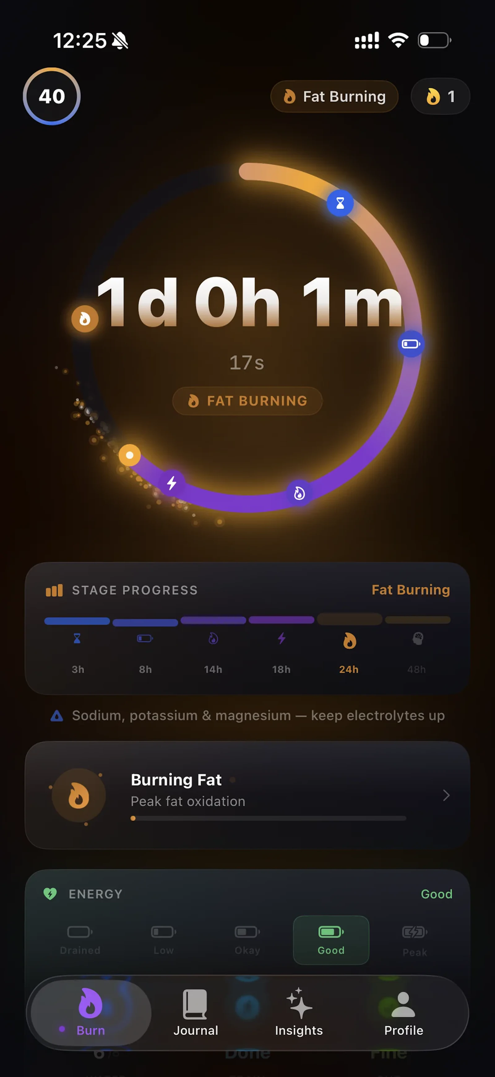 Burn screenshot 2