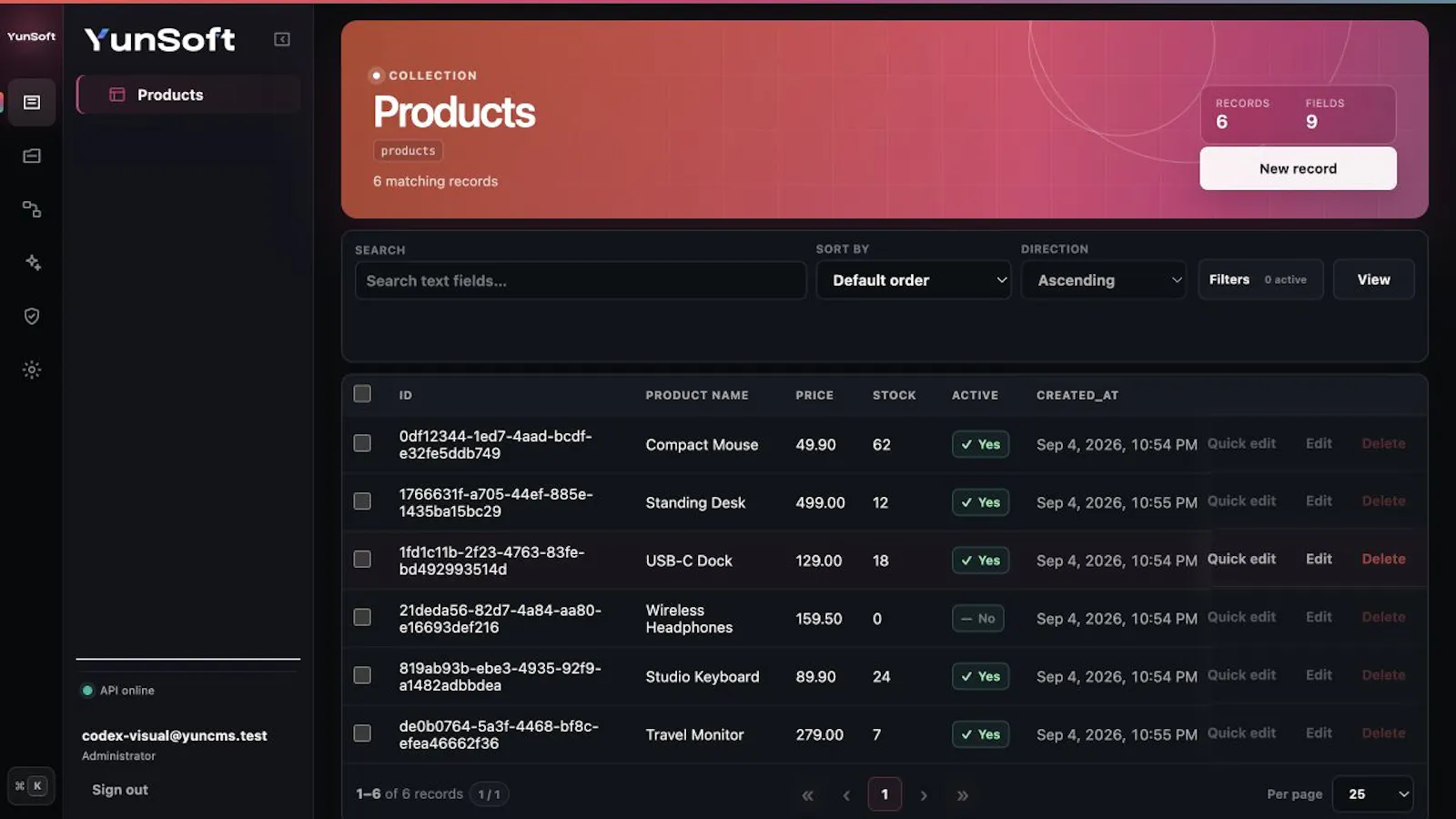 YunCMS screenshot 4
