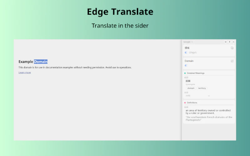 Edge Translate New screenshot 1