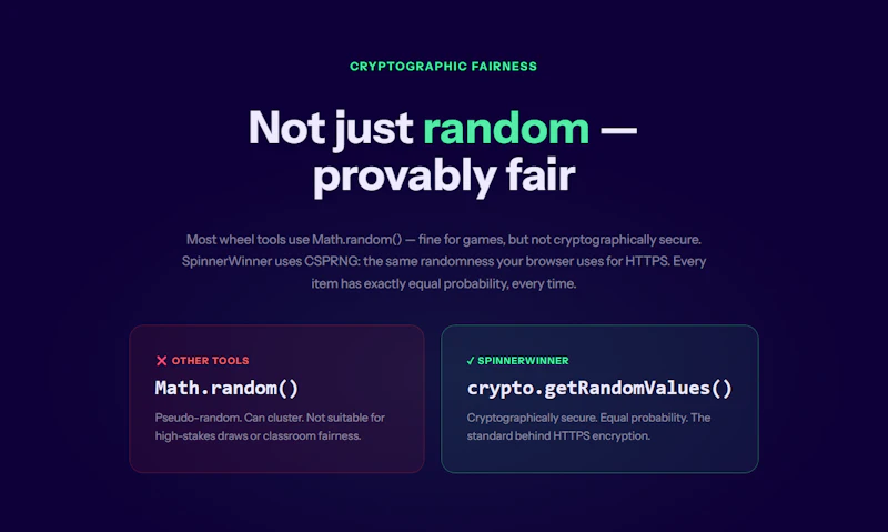 SpinnerWinner screenshot 5