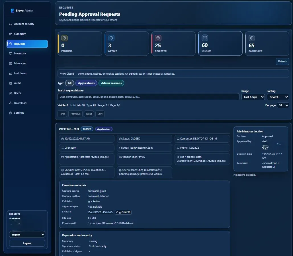 Eleve Admin gallery image