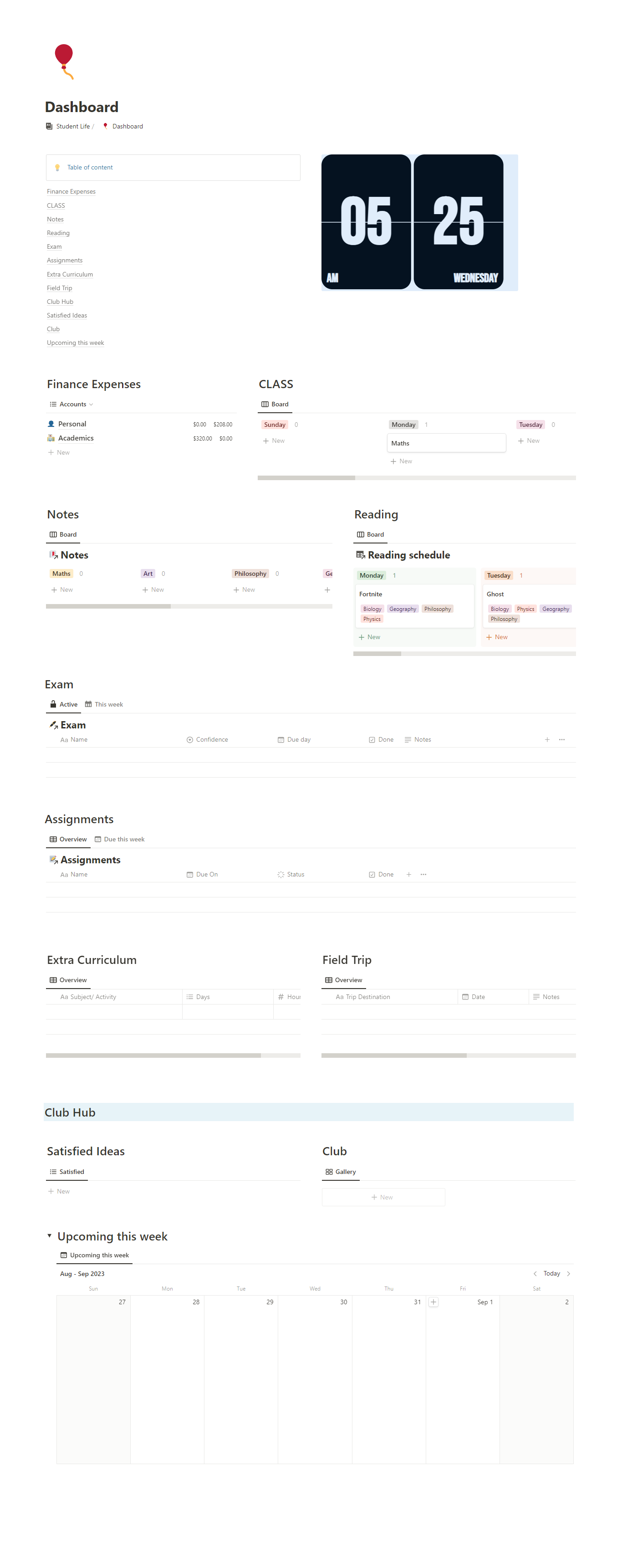 概念学生生活 - 学生StudentPlanner StudentFinace Finance Productivityメディア2