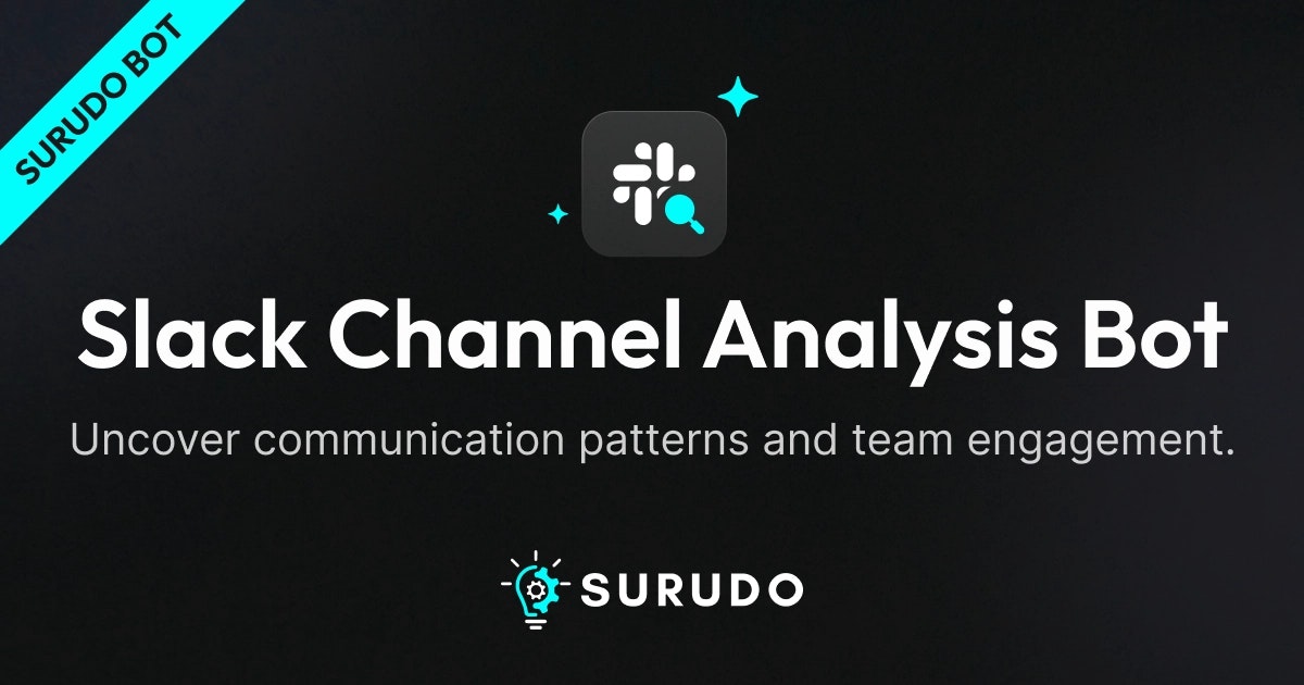 Mídia 1 de Surudo - Bot de análise de canal Slack - Um novo tipo de intenção do comprador com base no engajamento no Slack