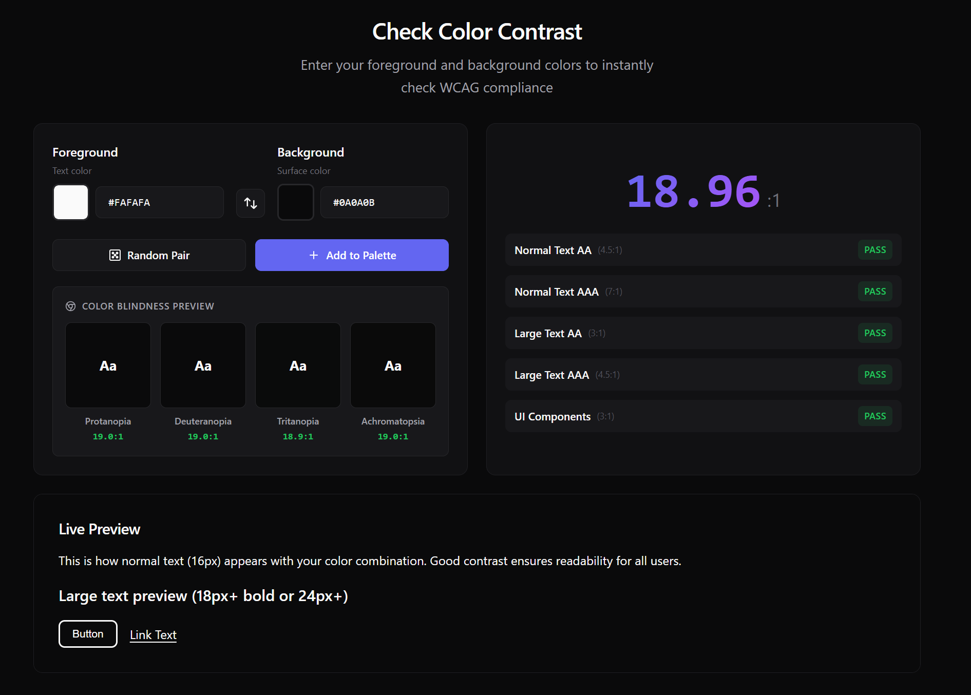 HuePass gallery image