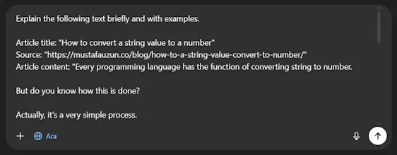AI Summary Button for Wordpress gallery image