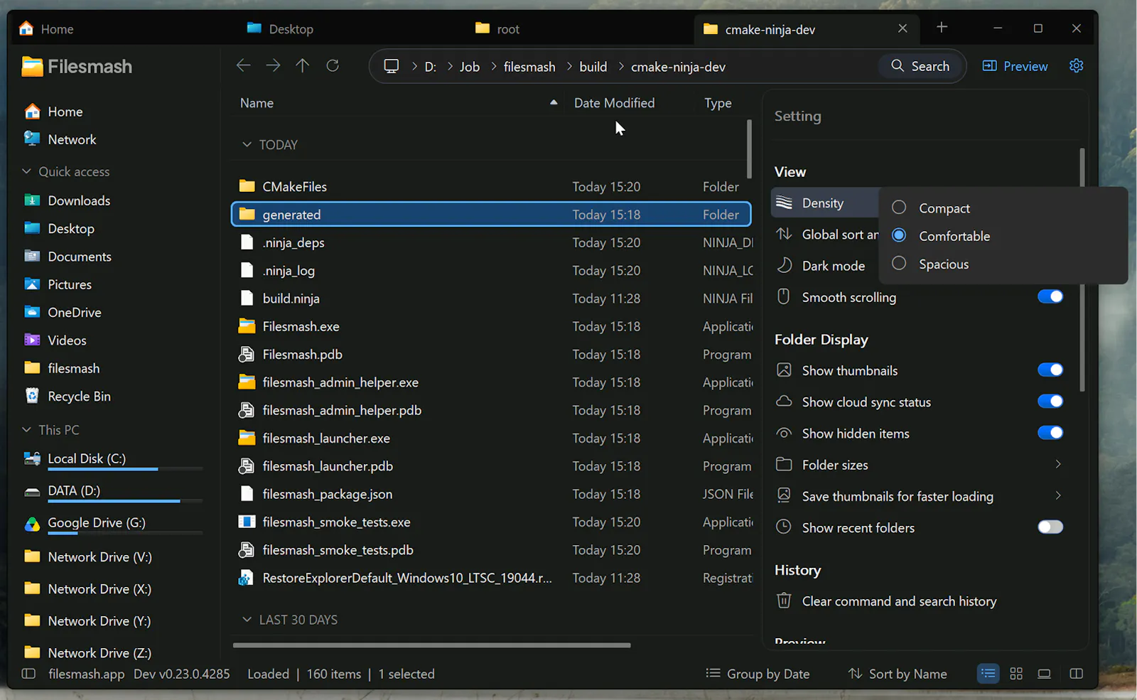 Filesmash Fast file manager for Windows screenshot 7