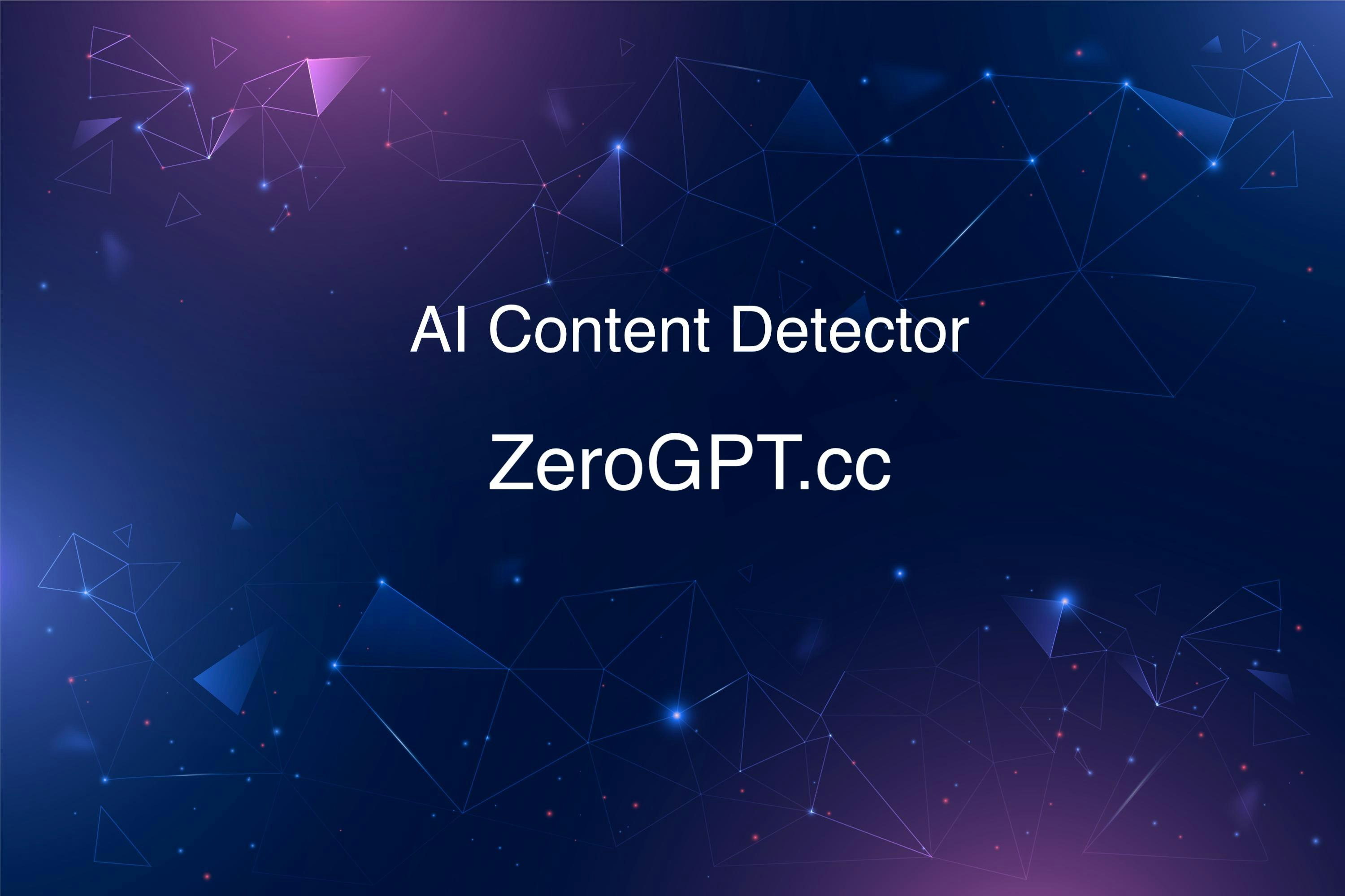 ZeroGPT.CC - KI -Inhaltsdetektor - Chatgpt -Text erkennen Medien 1