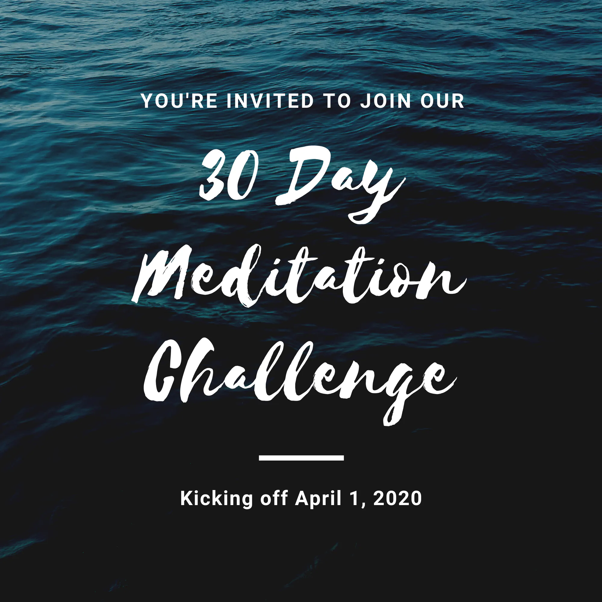 30 Day Meditation Challenge