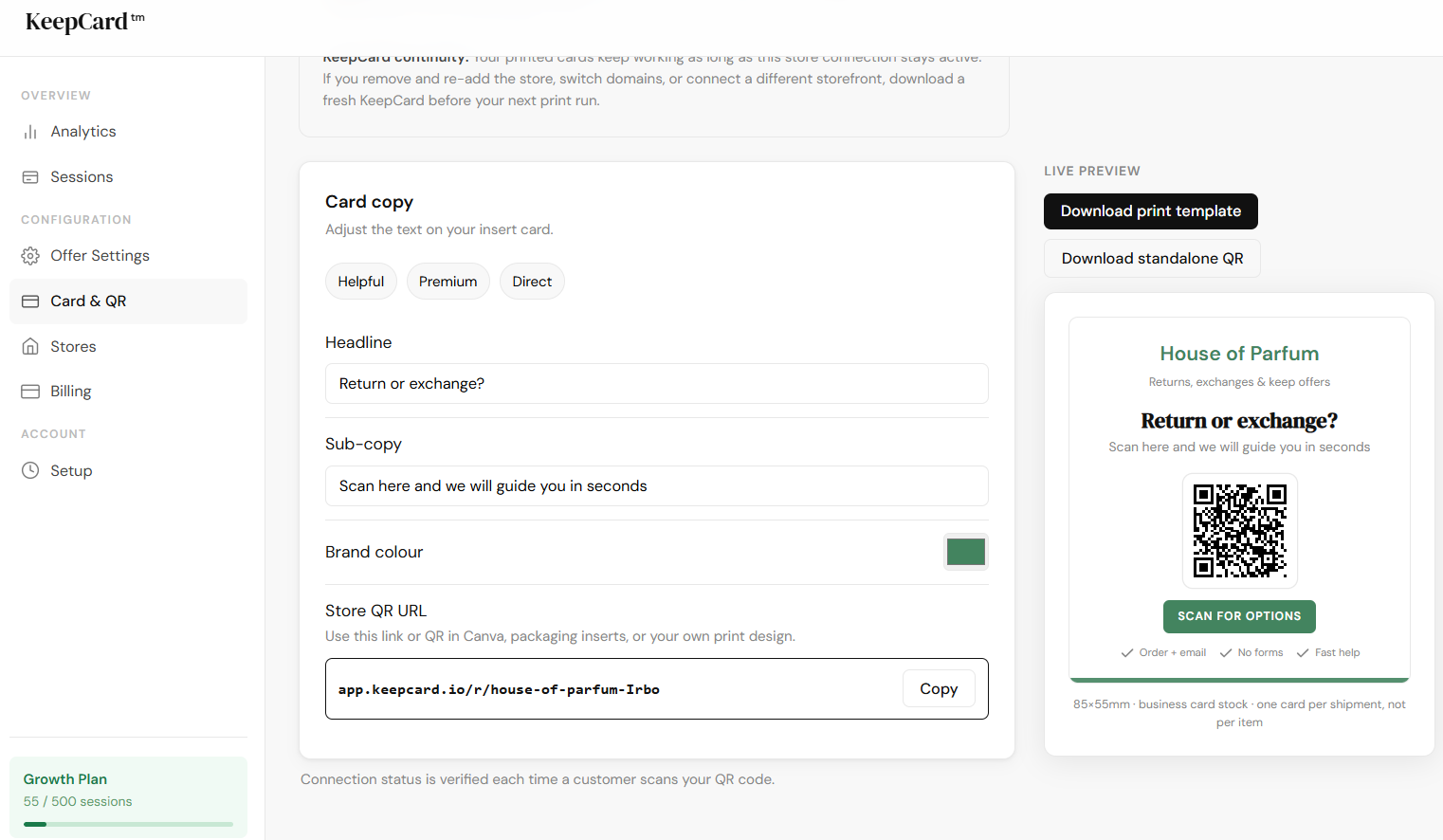 KeepCard gallery image