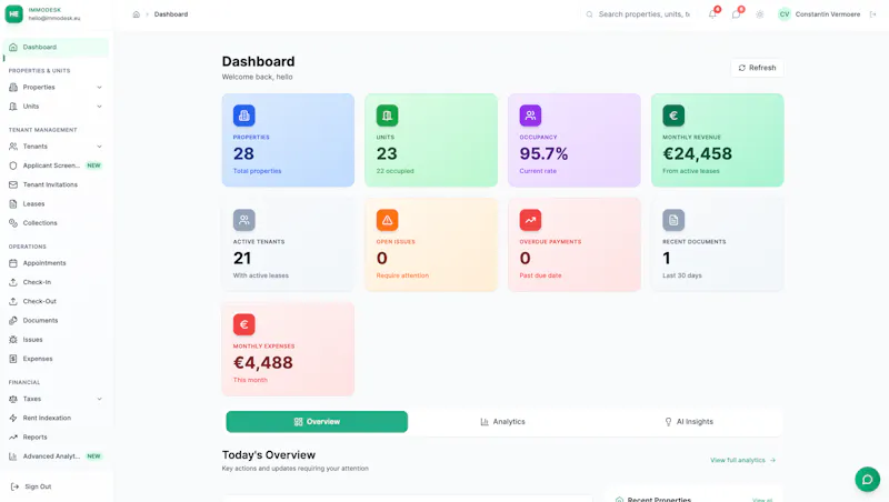 ImmoDesk - Property Management screenshot 4