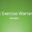 Warrants Net Exercise Warrant Calculations (expressed as shares and % of outstanding shares)