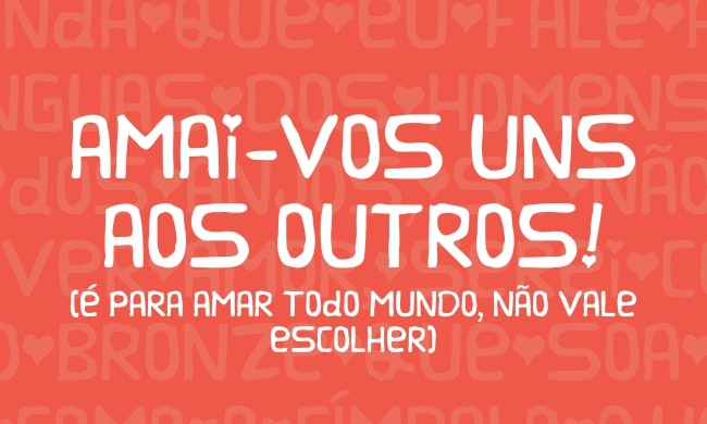 Abençoada typeface gallery image