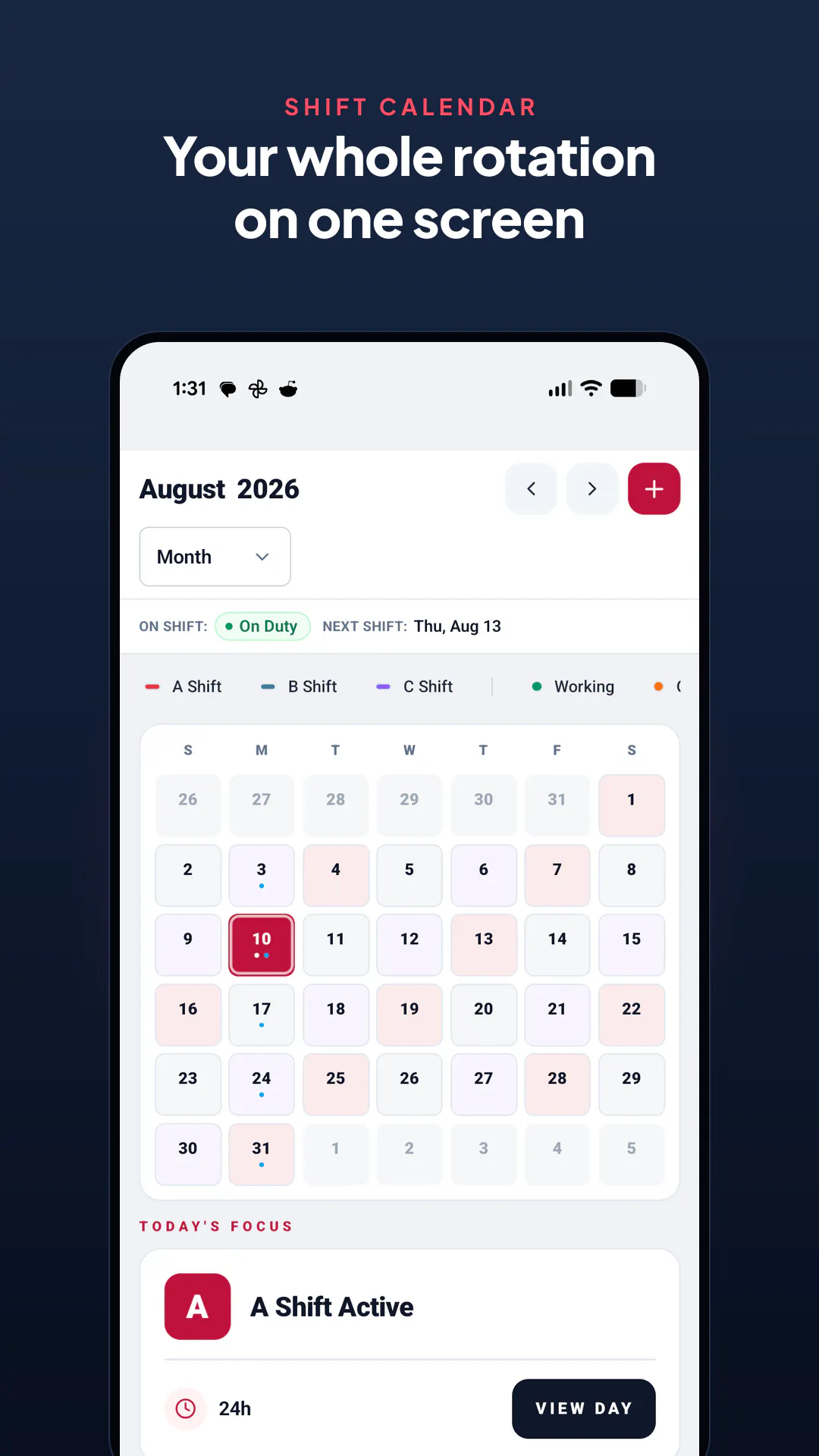 RescueShift screenshot