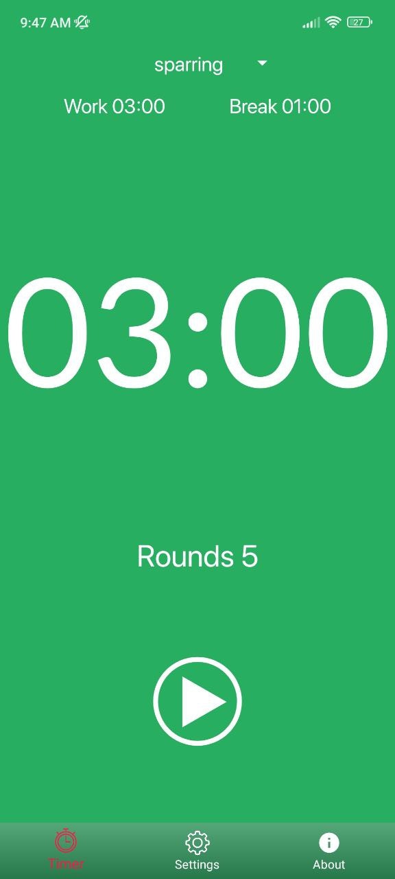 Boxing Interval Timer gallery image