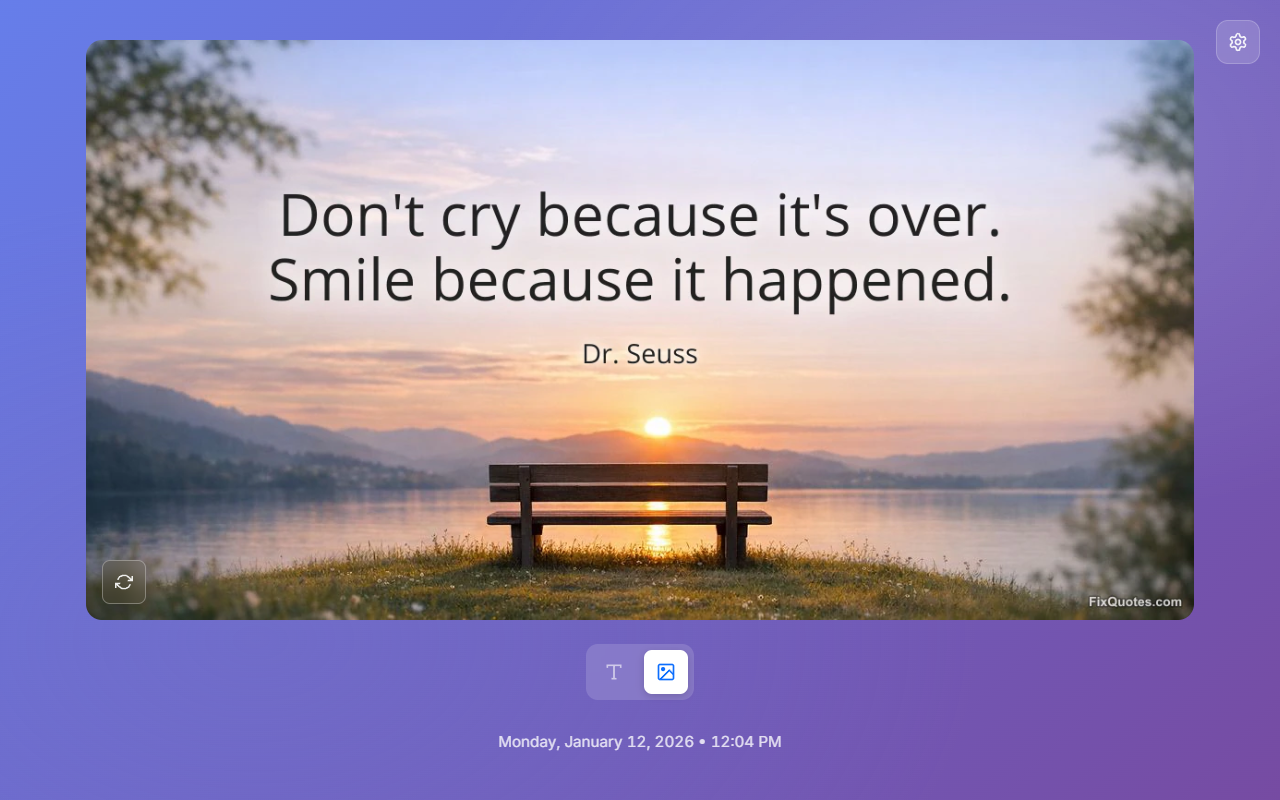 FixQuotes, Inspiration for Every New Tab gallery image