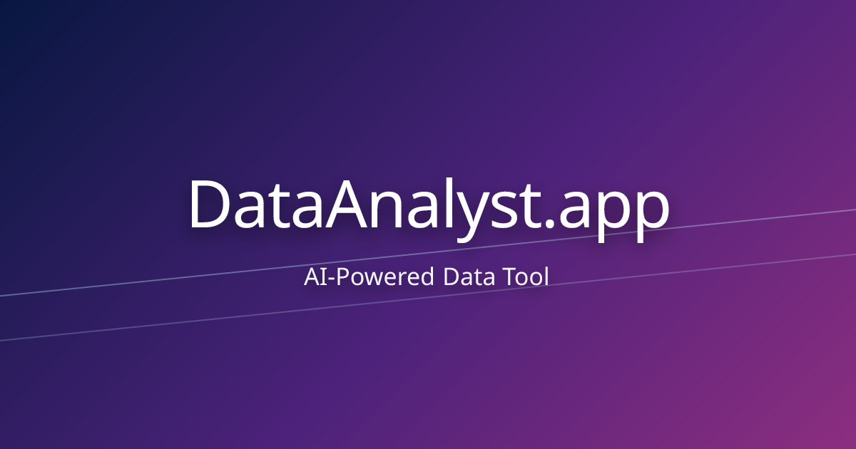 DataAnalyst.app gallery image