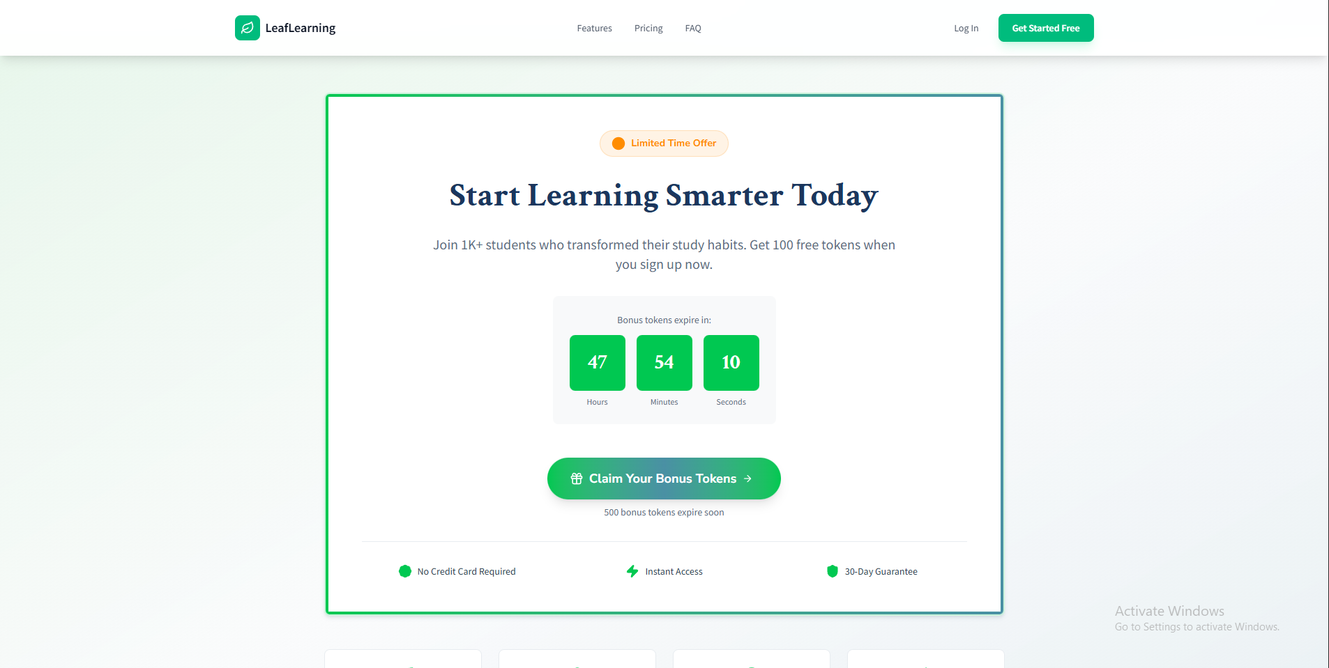 LeafLearning gallery image