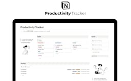 Notion Productivity Tracker media 2