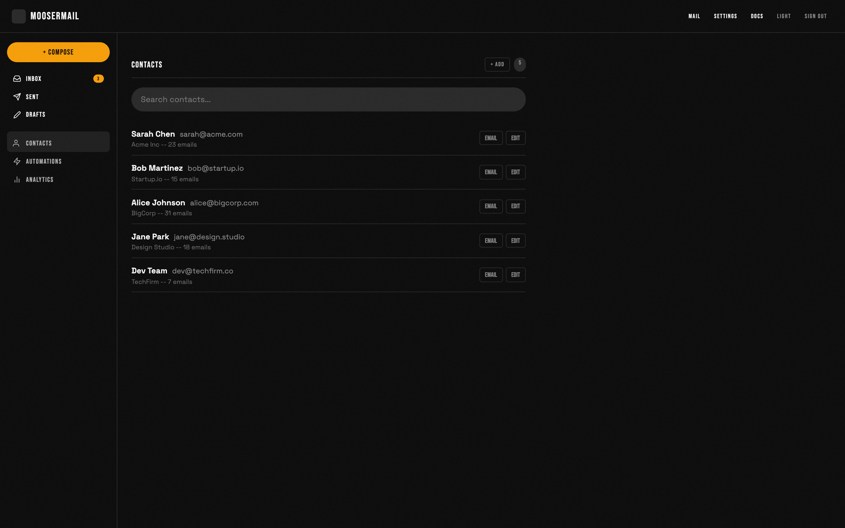 Moosermail gallery image