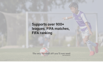 Football API by Futmetrics gallery image