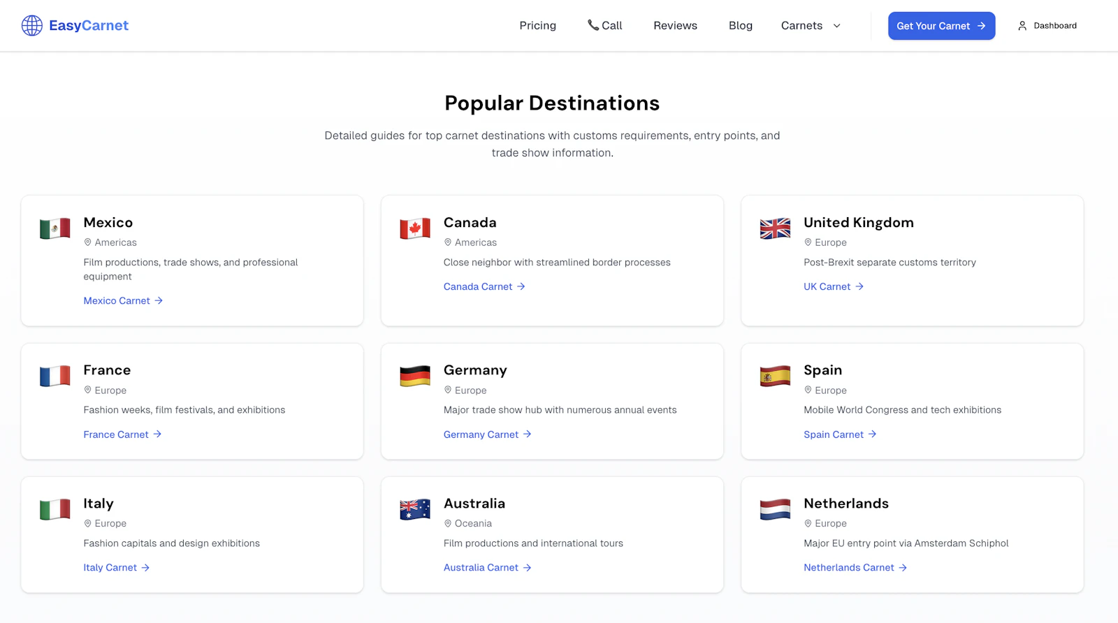 EasyCarnet | Avoid Tariffs, ATA Carnet screenshot 3